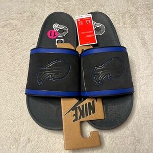 NWT New Nike NFL Offcourt Slide Buffalo Bills 2023 DD0510-001 Men’s SZ 11 Jersey